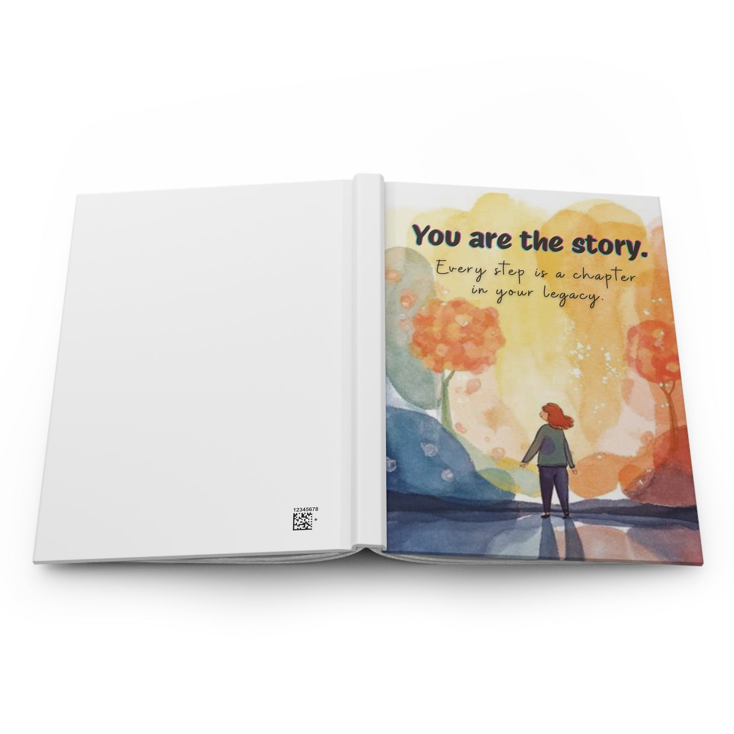 You Are the Story Hardcover Journal Inspirational Self Discovery Notebook