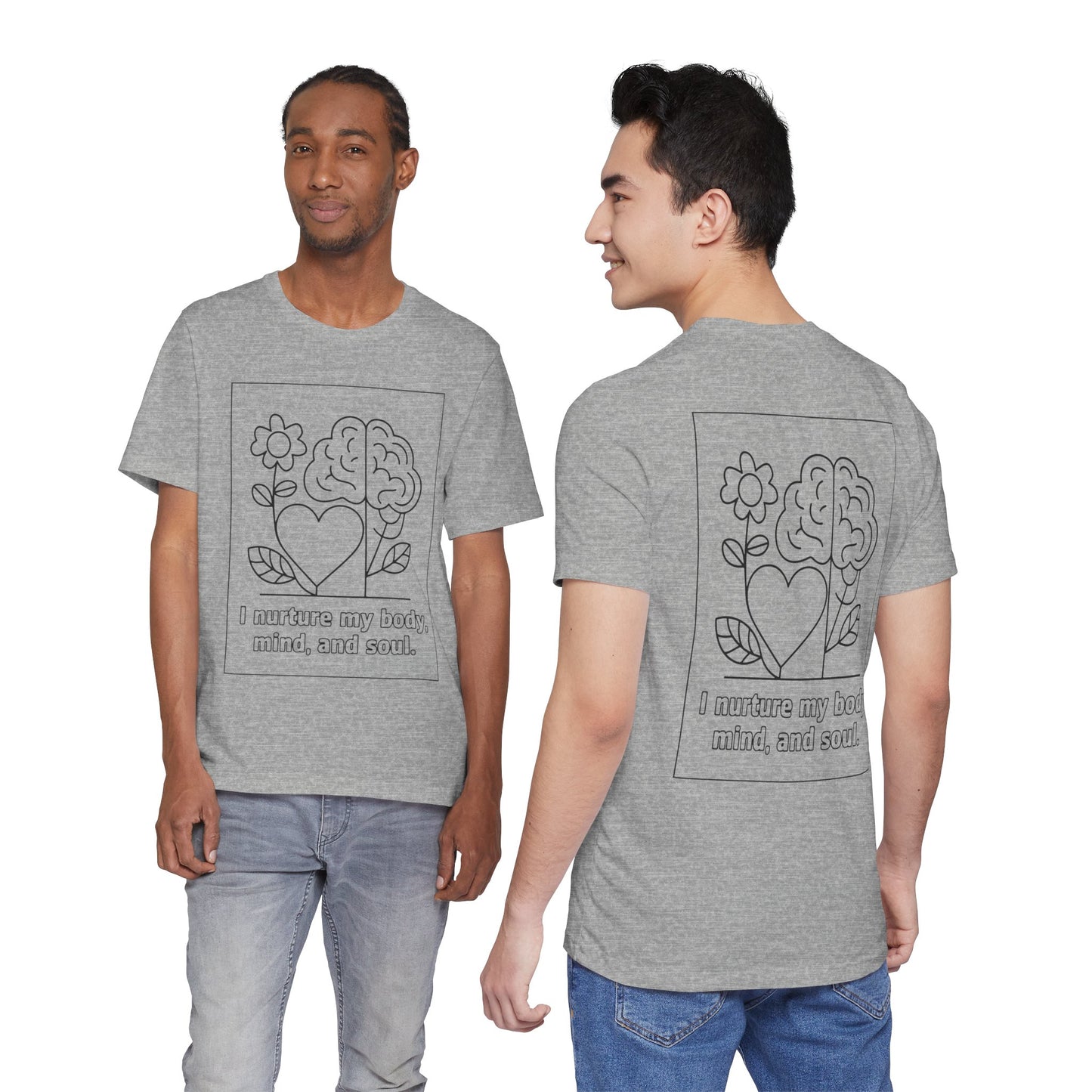 Nurture My Body, Mind & Soul – Affirmation Tee