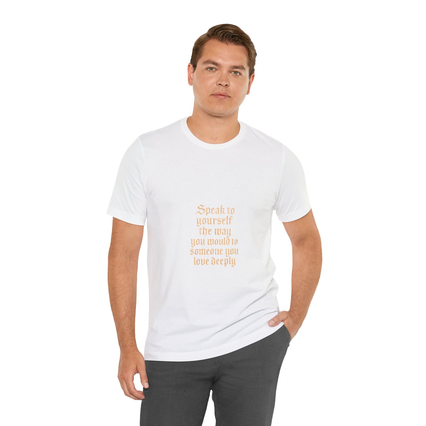 Speak to Yourself – Jersey Short Sleeve Tee