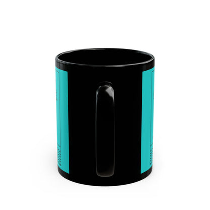 Teal  Full of Courage Lion Affirmation Mug