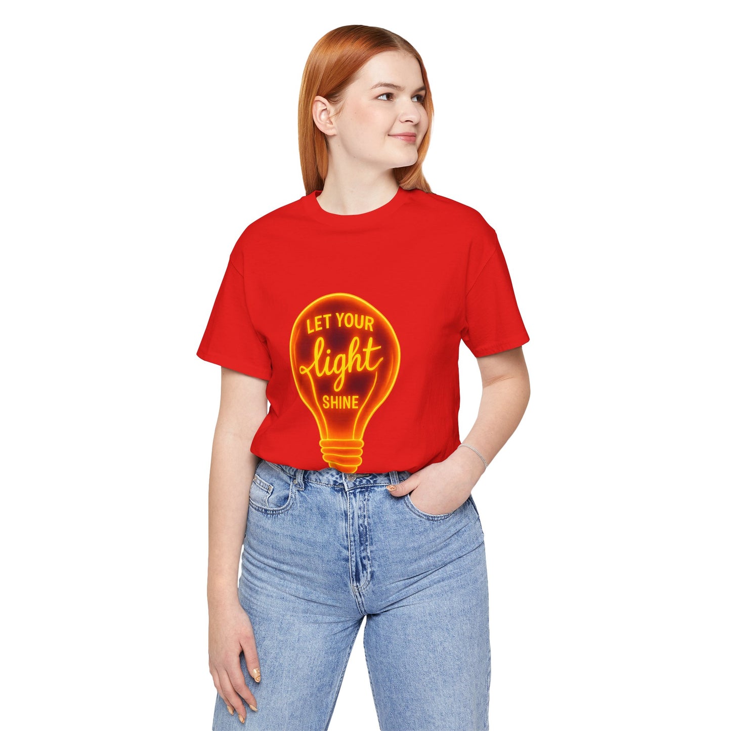 Let Your Light Shine – Jersey Short Sleeve Tee