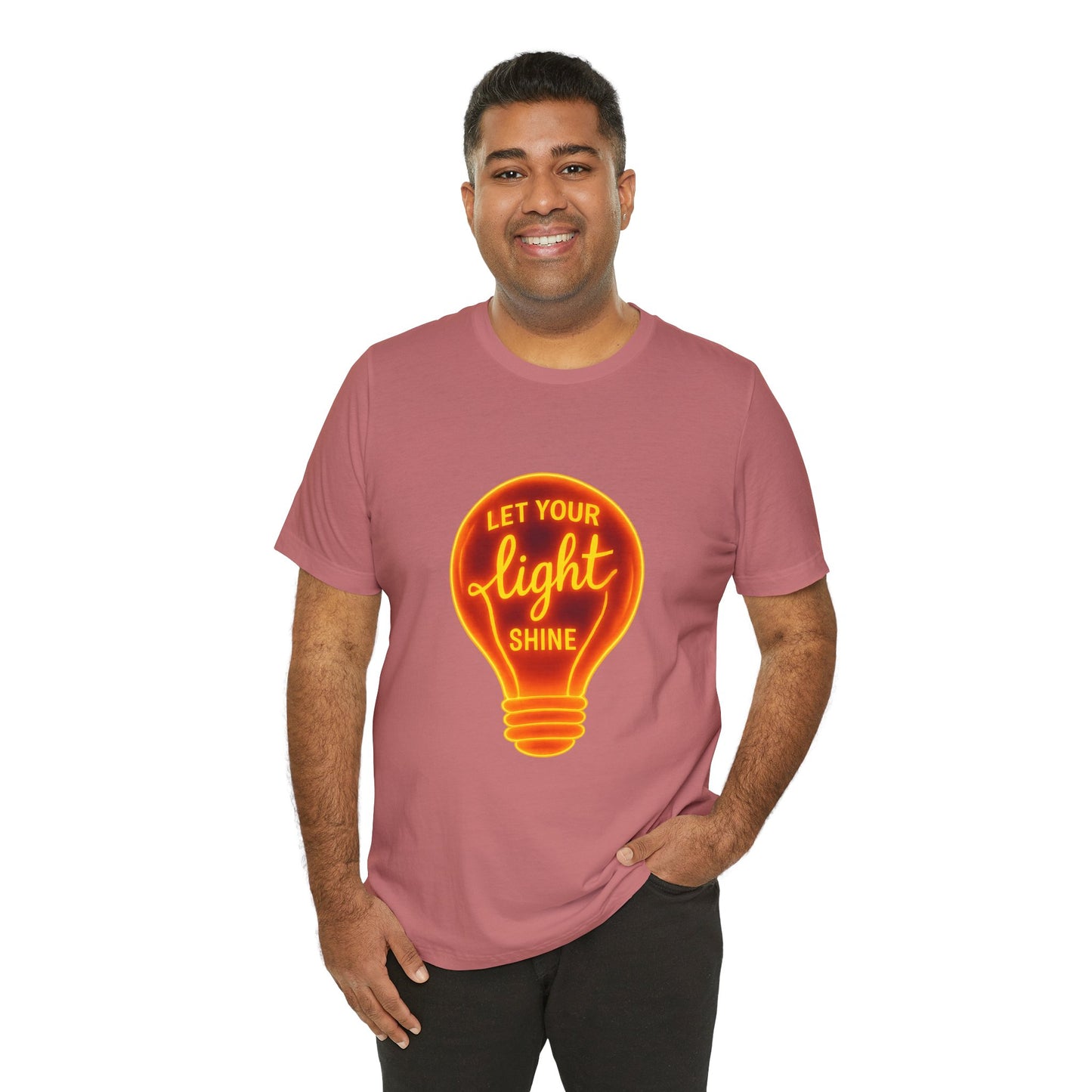 Let Your Light Shine – Jersey Short Sleeve Tee