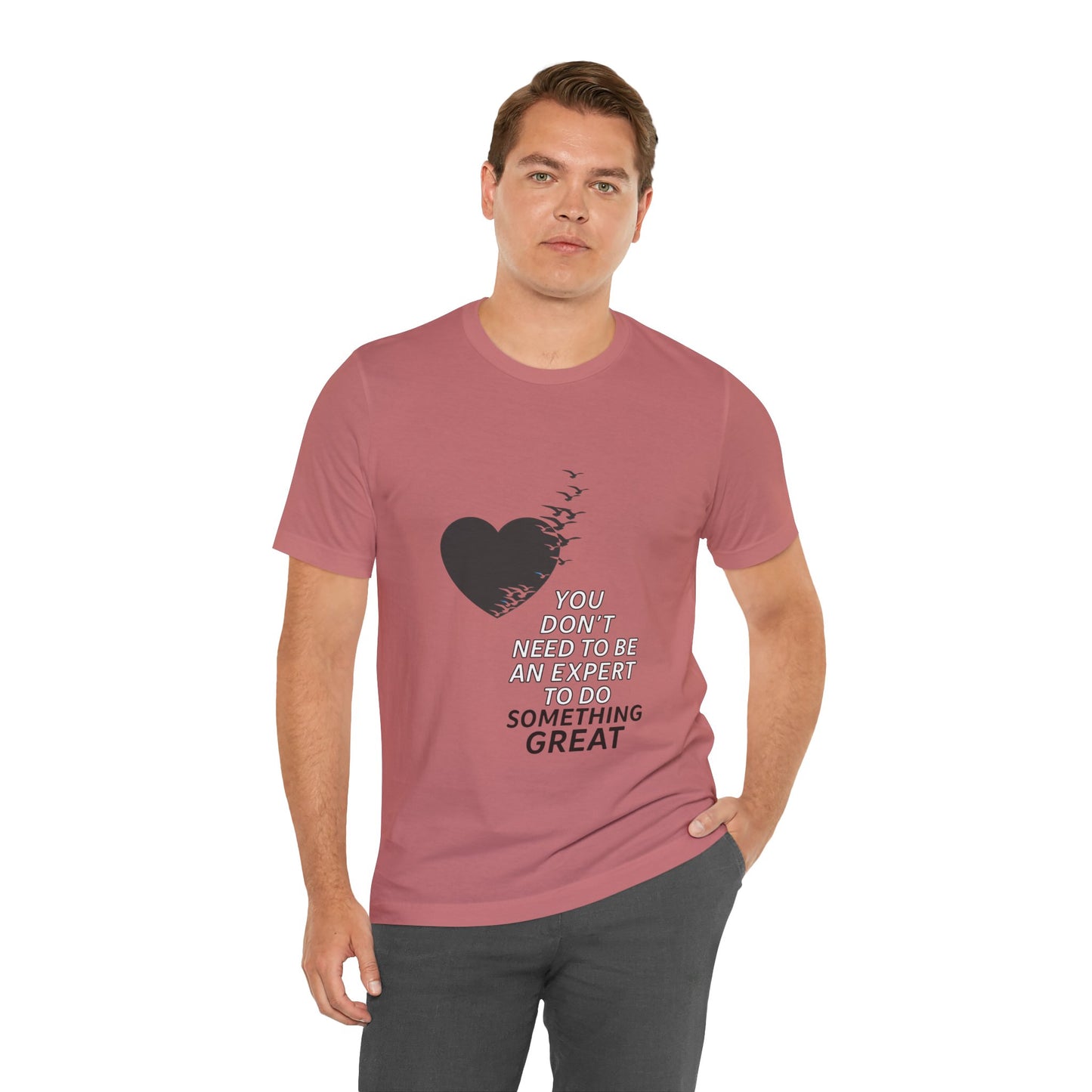 You Don’t Need to Be an Expert – Jersey Short Sleeve Tee