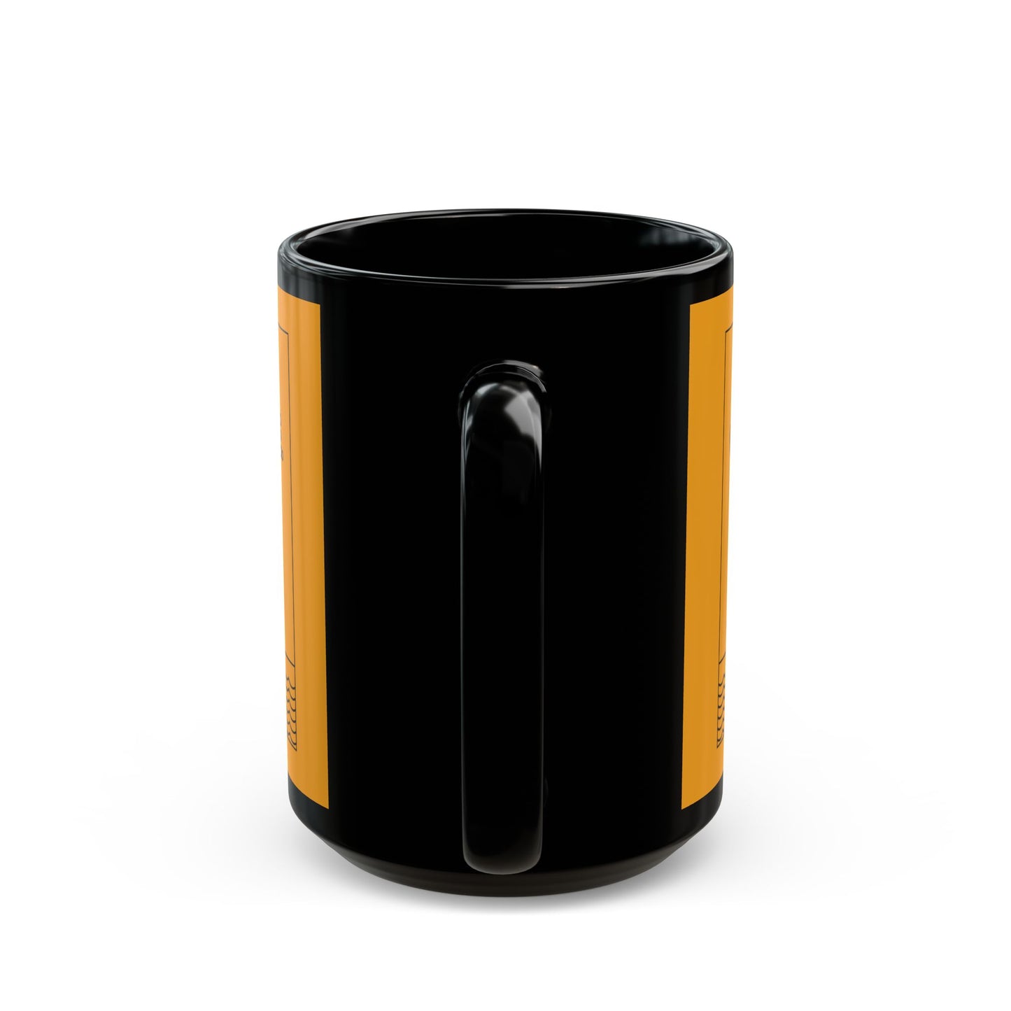 Yellow Full of Courage Lion Affirmation Mug