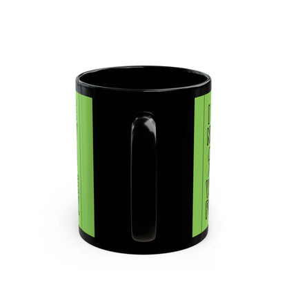 I Release Negativity and Welcome Positivity — Fresh Green Design Ceramic Mug