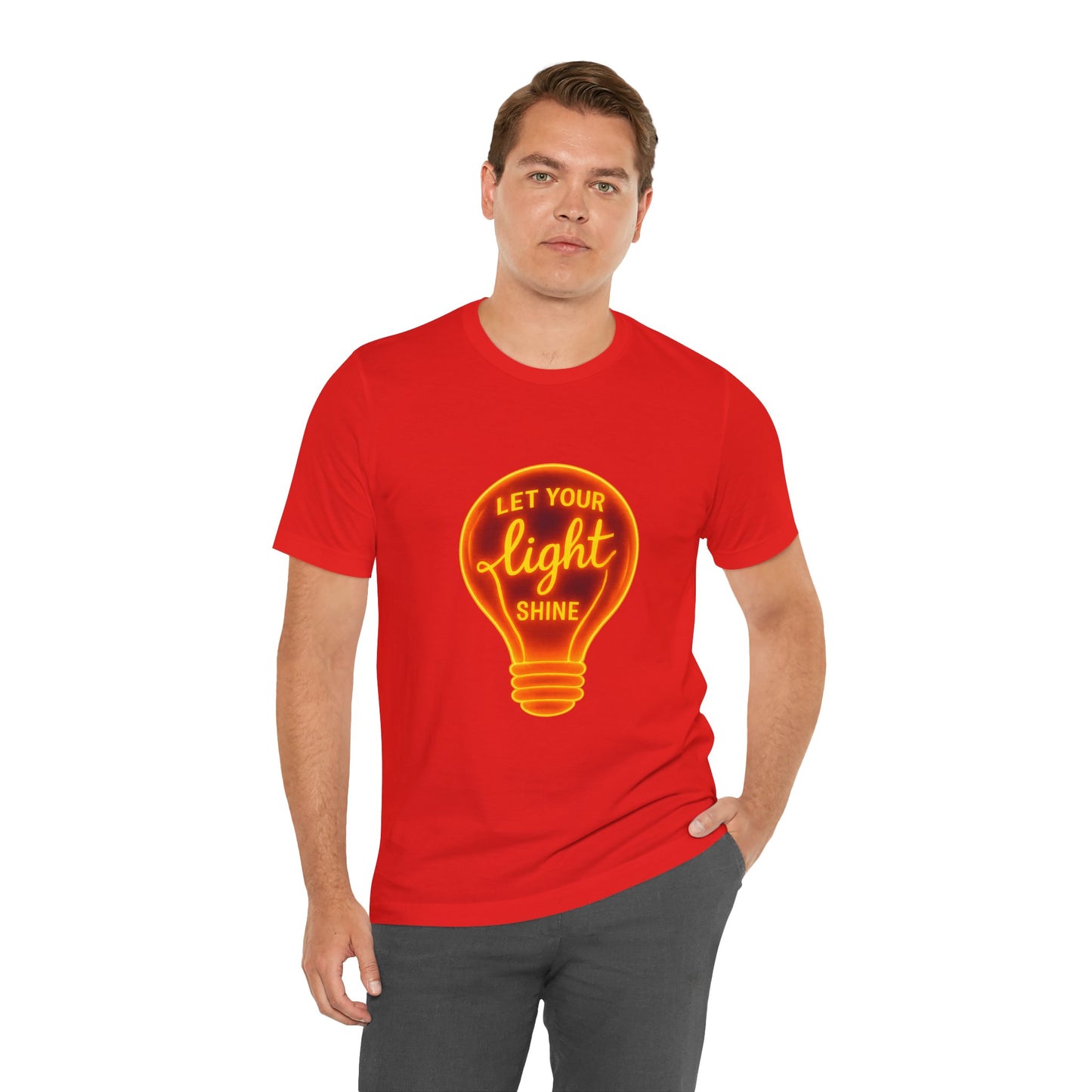 Let Your Light Shine – Jersey Short Sleeve Tee