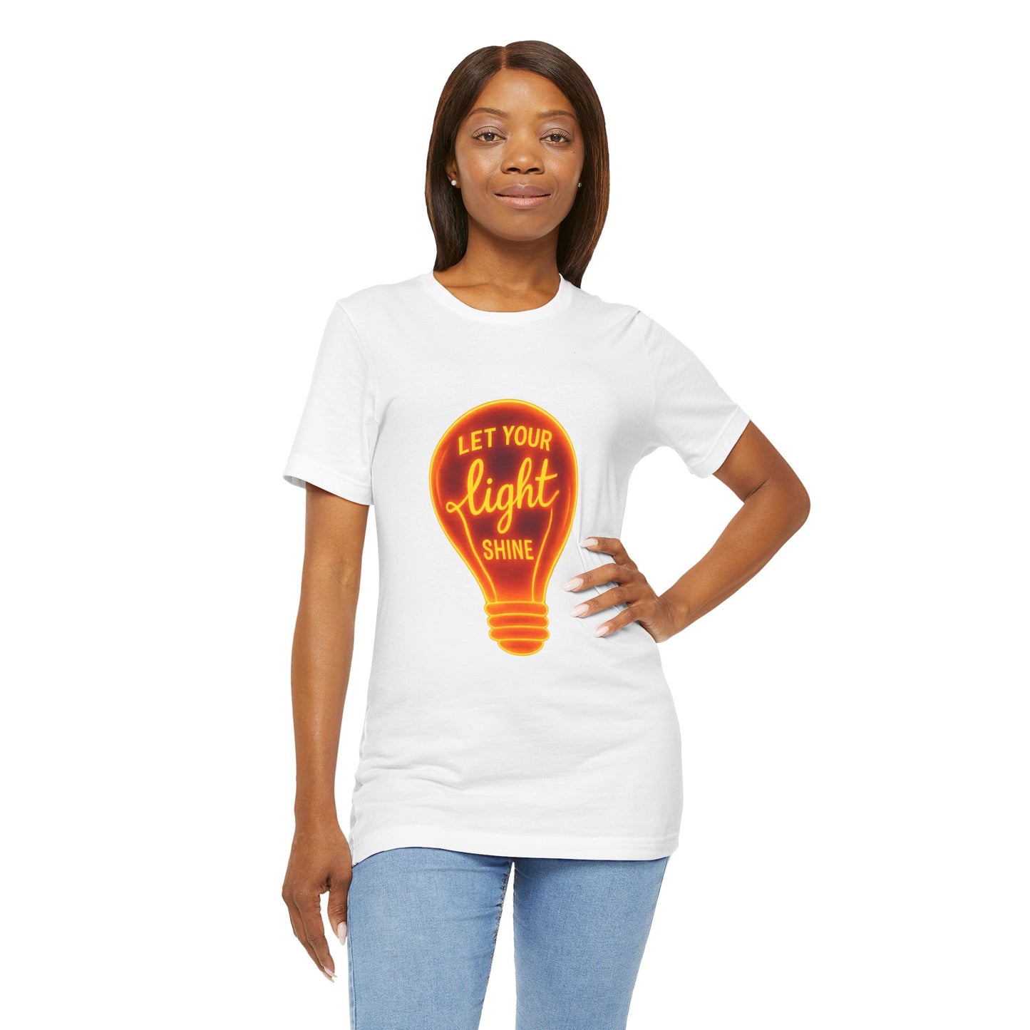 Let Your Light Shine – Jersey Short Sleeve Tee