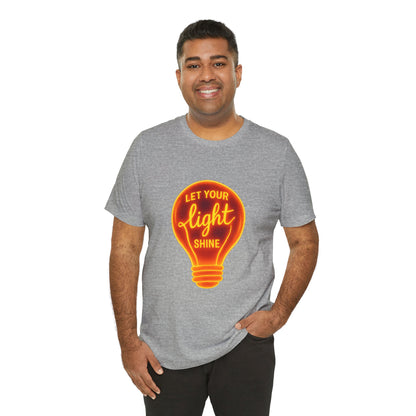 Let Your Light Shine – Jersey Short Sleeve Tee
