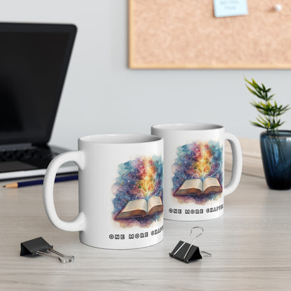 "One More Chapter" – Ceramic Coffee Cup 11oz