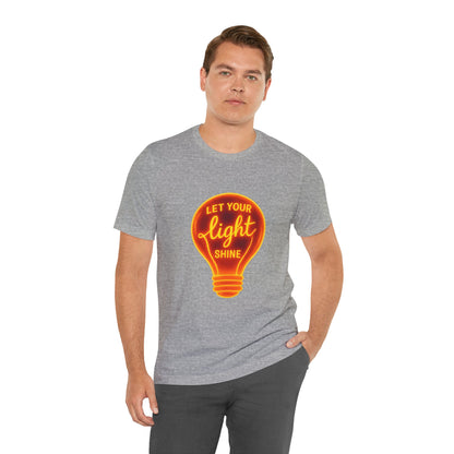 Let Your Light Shine – Jersey Short Sleeve Tee