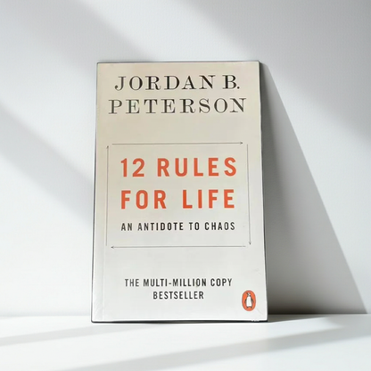 12 Rules for Life An Antidote to Chaos by Jordan B Peterson Paperback Book