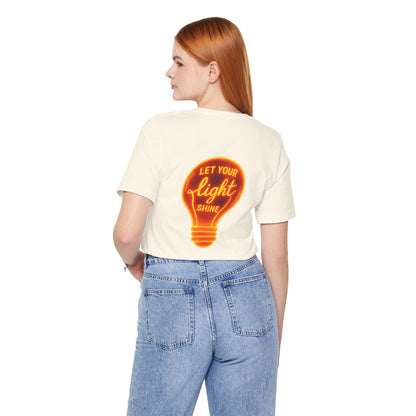Let Your Light Shine – Jersey Short Sleeve Tee