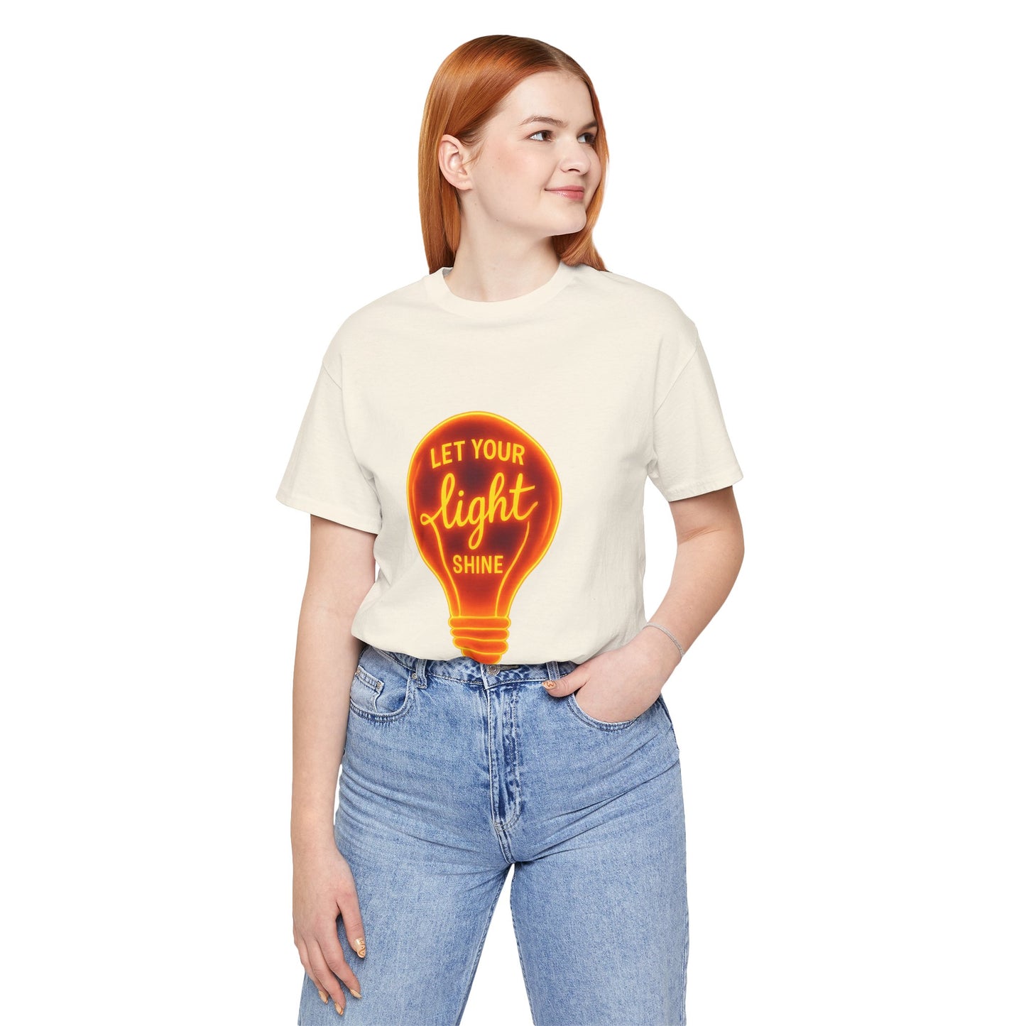 Let Your Light Shine – Jersey Short Sleeve Tee