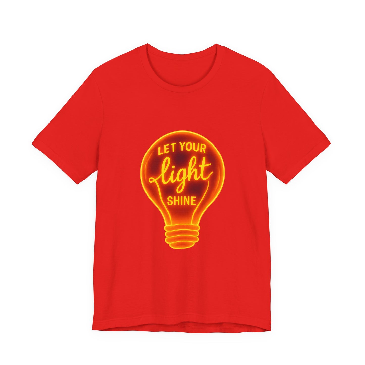 Let Your Light Shine – Jersey Short Sleeve Tee