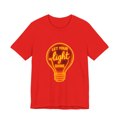 Let Your Light Shine – Jersey Short Sleeve Tee