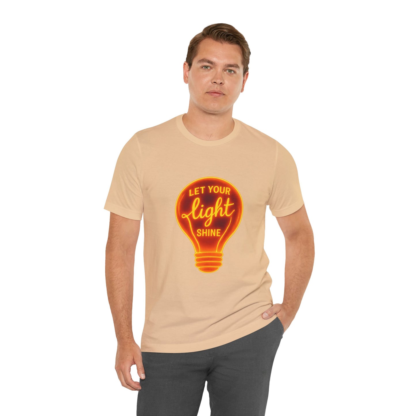 Let Your Light Shine – Jersey Short Sleeve Tee