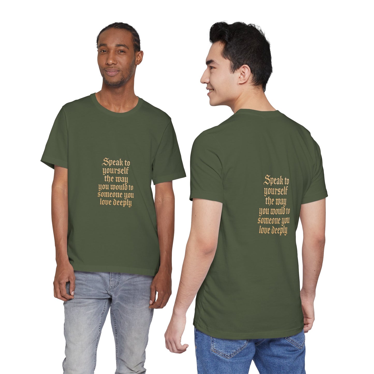 Speak to Yourself – Jersey Short Sleeve Tee