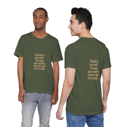 Speak to Yourself – Jersey Short Sleeve Tee