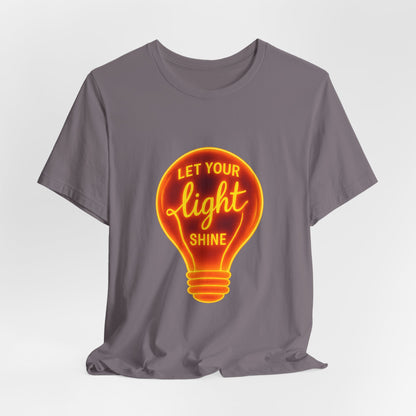 Let Your Light Shine – Jersey Short Sleeve Tee