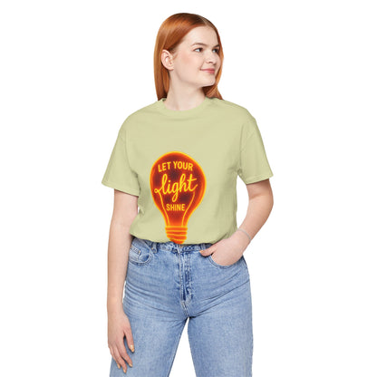 Let Your Light Shine – Jersey Short Sleeve Tee
