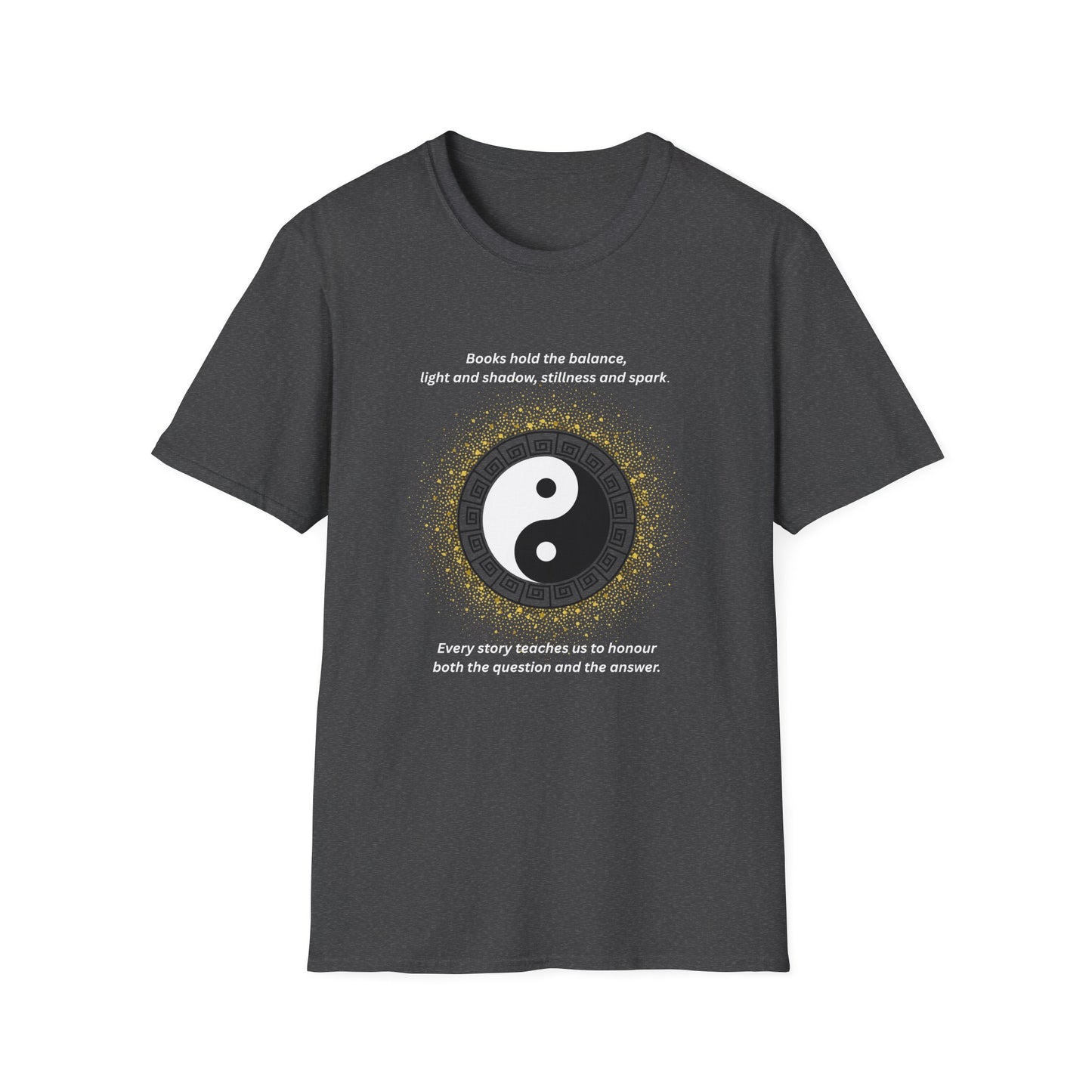 Yin Yang Inspirational T-Shirt – Unisex Tee for Balance, Mindfulness & Inner Peace