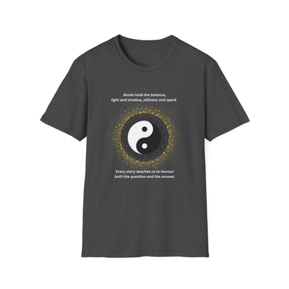 Yin Yang Inspirational T-Shirt – Unisex Tee for Balance, Mindfulness & Inner Peace