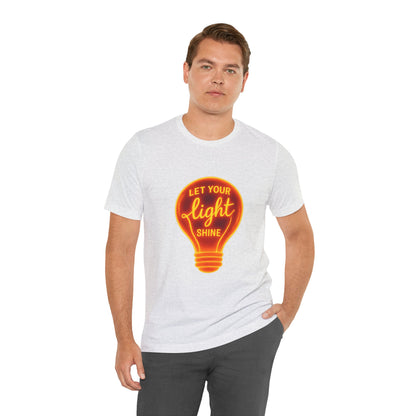 Let Your Light Shine – Jersey Short Sleeve Tee