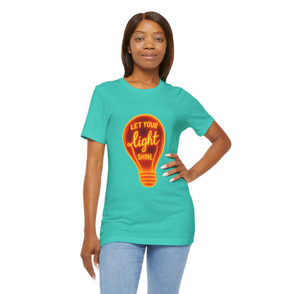 Let Your Light Shine – Jersey Short Sleeve Tee