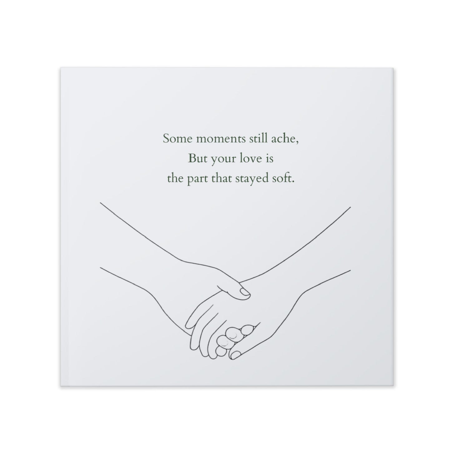 Grey Hardcover Photo Book — Some Moments Still Ache
