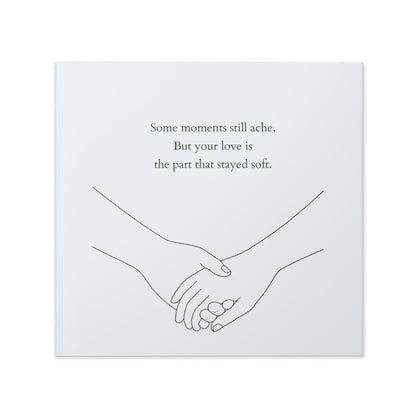 Grey Hardcover Photo Book — Some Moments Still Ache
