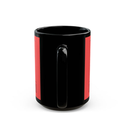 Red Full of Courage Lion Affirmation Mug