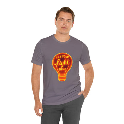 Let Your Light Shine – Jersey Short Sleeve Tee