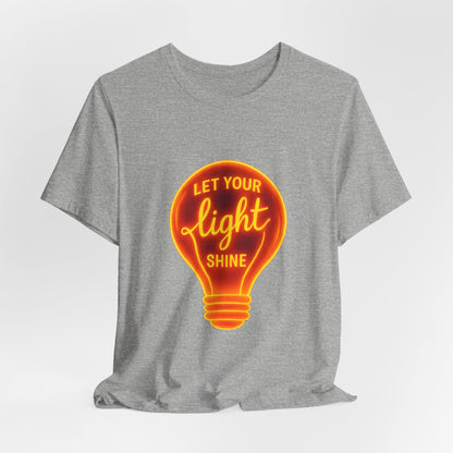 Let Your Light Shine – Jersey Short Sleeve Tee