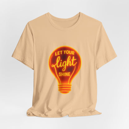 Let Your Light Shine – Jersey Short Sleeve Tee