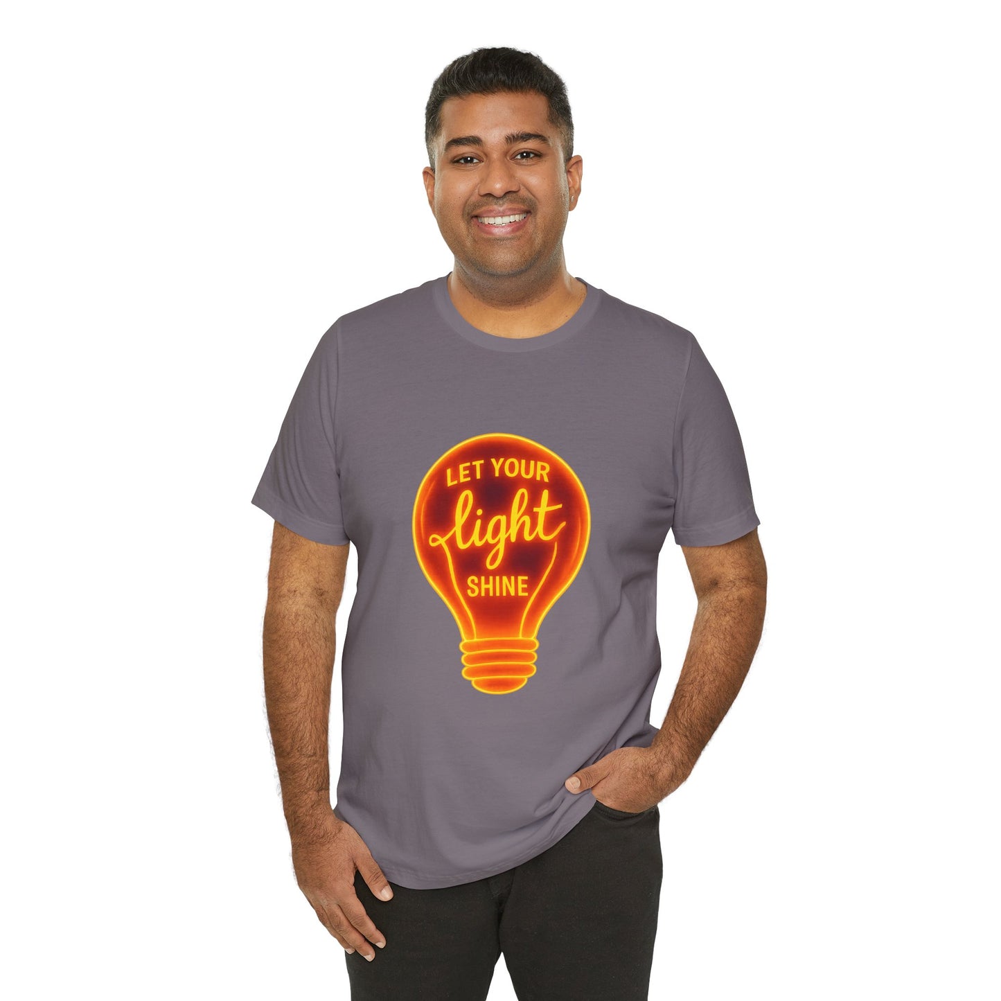 Let Your Light Shine – Jersey Short Sleeve Tee