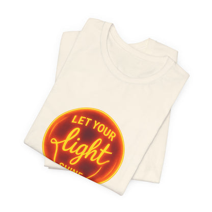 Let Your Light Shine – Jersey Short Sleeve Tee