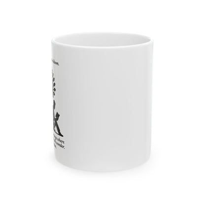 Inspirational Ceramic Mug Mindful Mornings Under This Tree Stories Bloom Quote