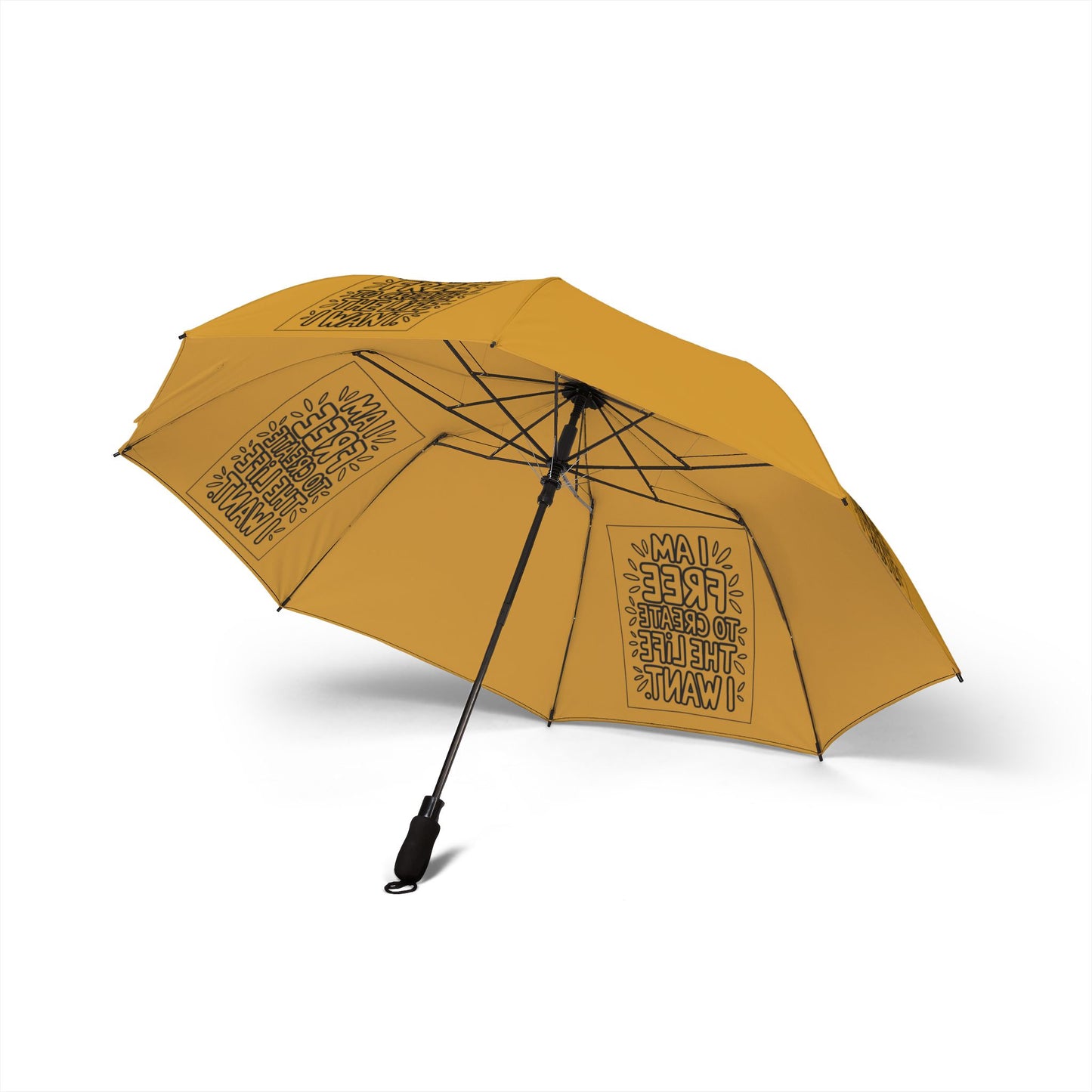 “I Am Free To Create The Life I Want” — Semi‑Automatic Foldable Umbrella