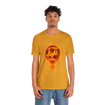 Let Your Light Shine – Jersey Short Sleeve Tee
