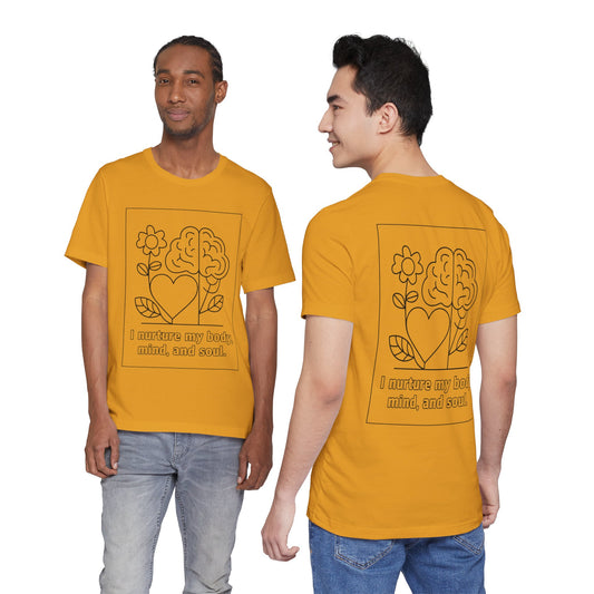 Nurture My Body, Mind & Soul – Affirmation Tee