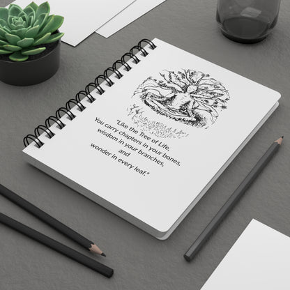 Spiral Notebook — Tree of Life Reflections for Writing