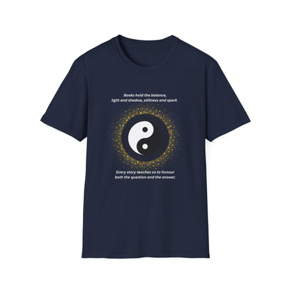 Yin Yang Inspirational T-Shirt – Unisex Tee for Balance, Mindfulness & Inner Peace