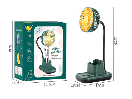 A Quiet Little Breeze – USB Desktop Fan & Pen Holder