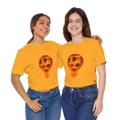 Let Your Light Shine – Jersey Short Sleeve Tee