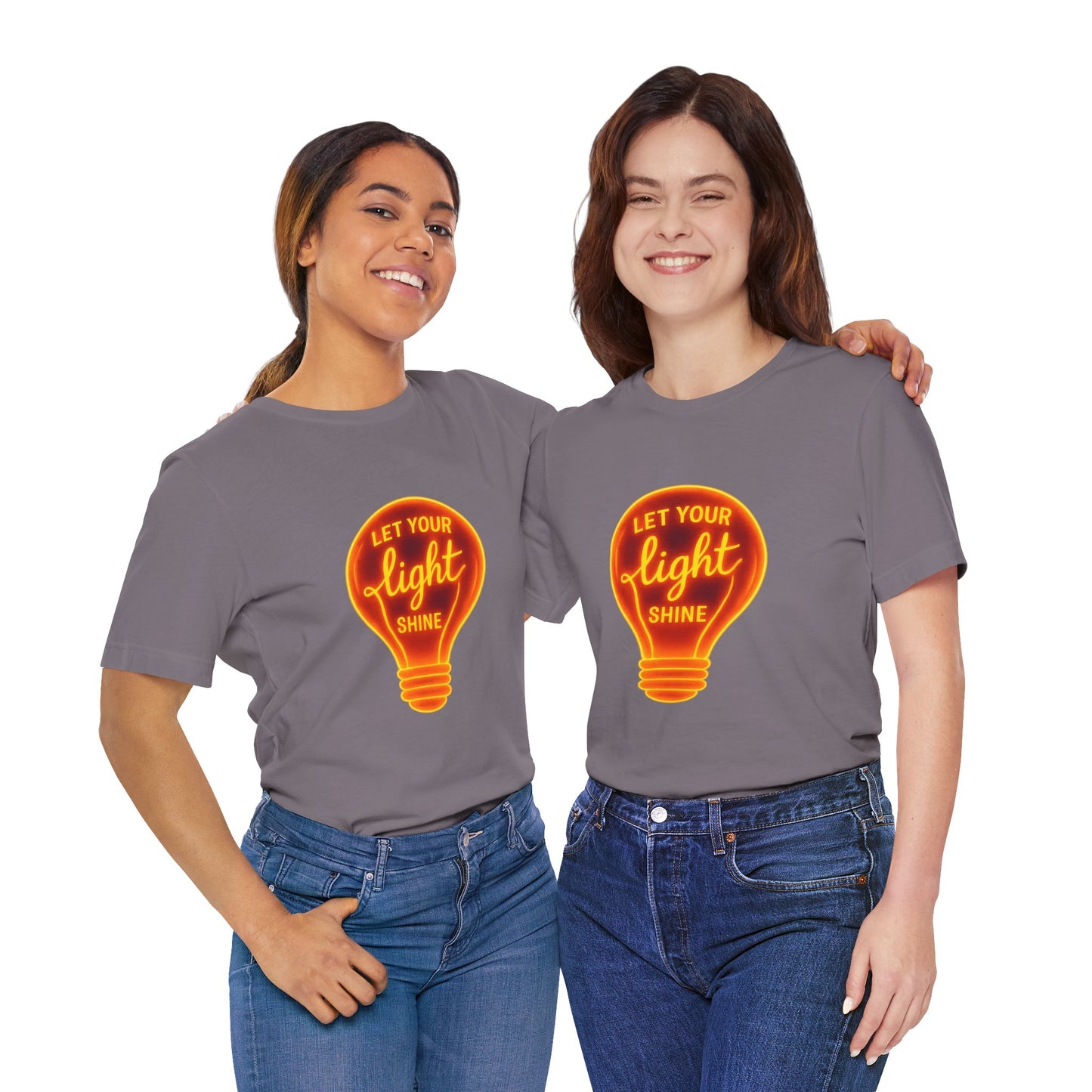 Let Your Light Shine – Jersey Short Sleeve Tee