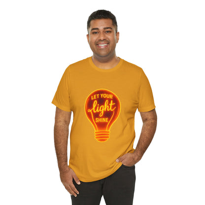 Let Your Light Shine – Jersey Short Sleeve Tee