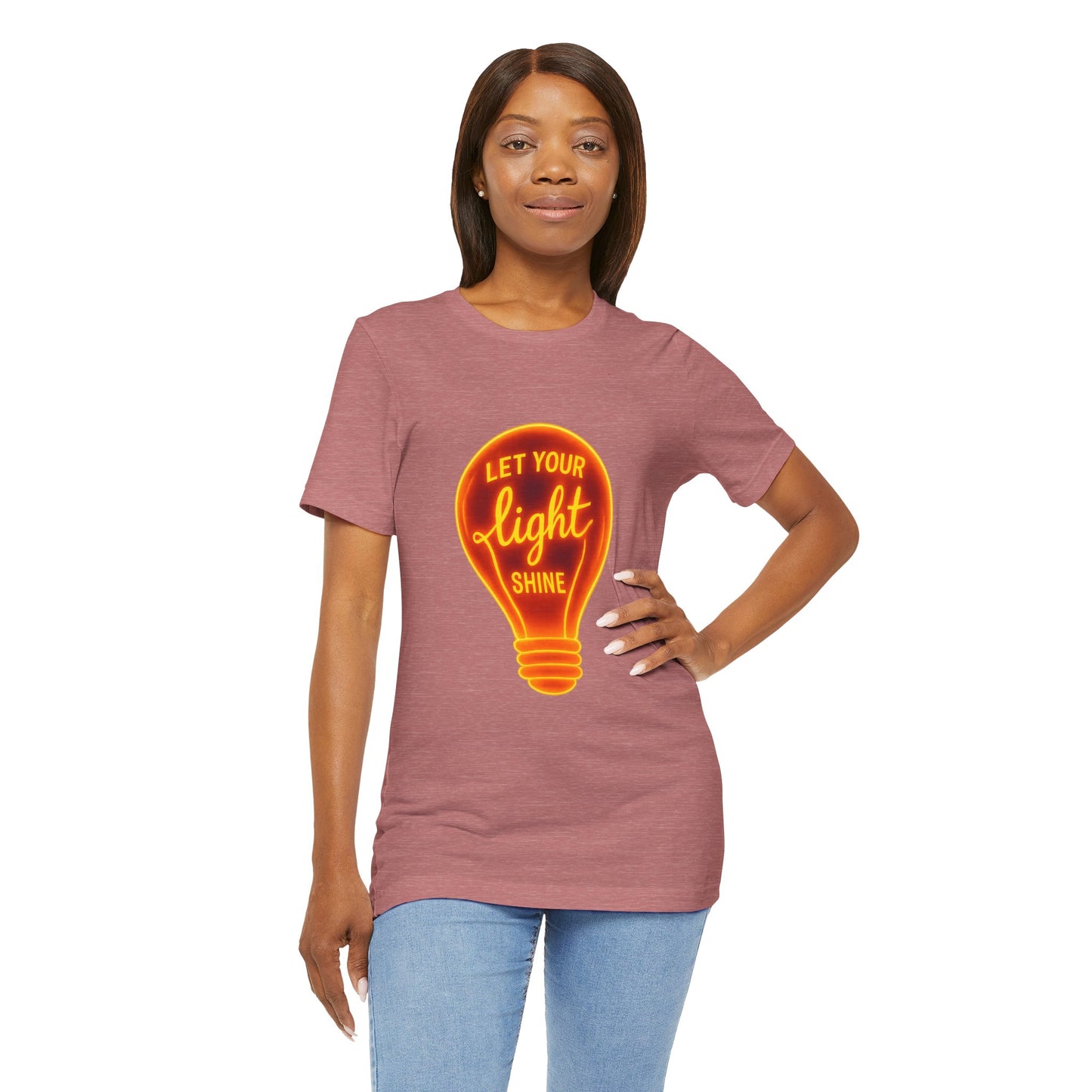 Let Your Light Shine – Jersey Short Sleeve Tee