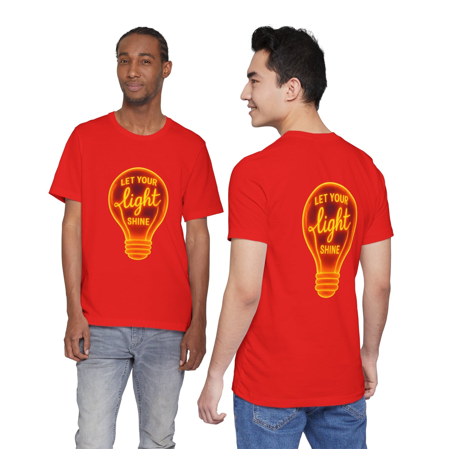 Let Your Light Shine – Jersey Short Sleeve Tee