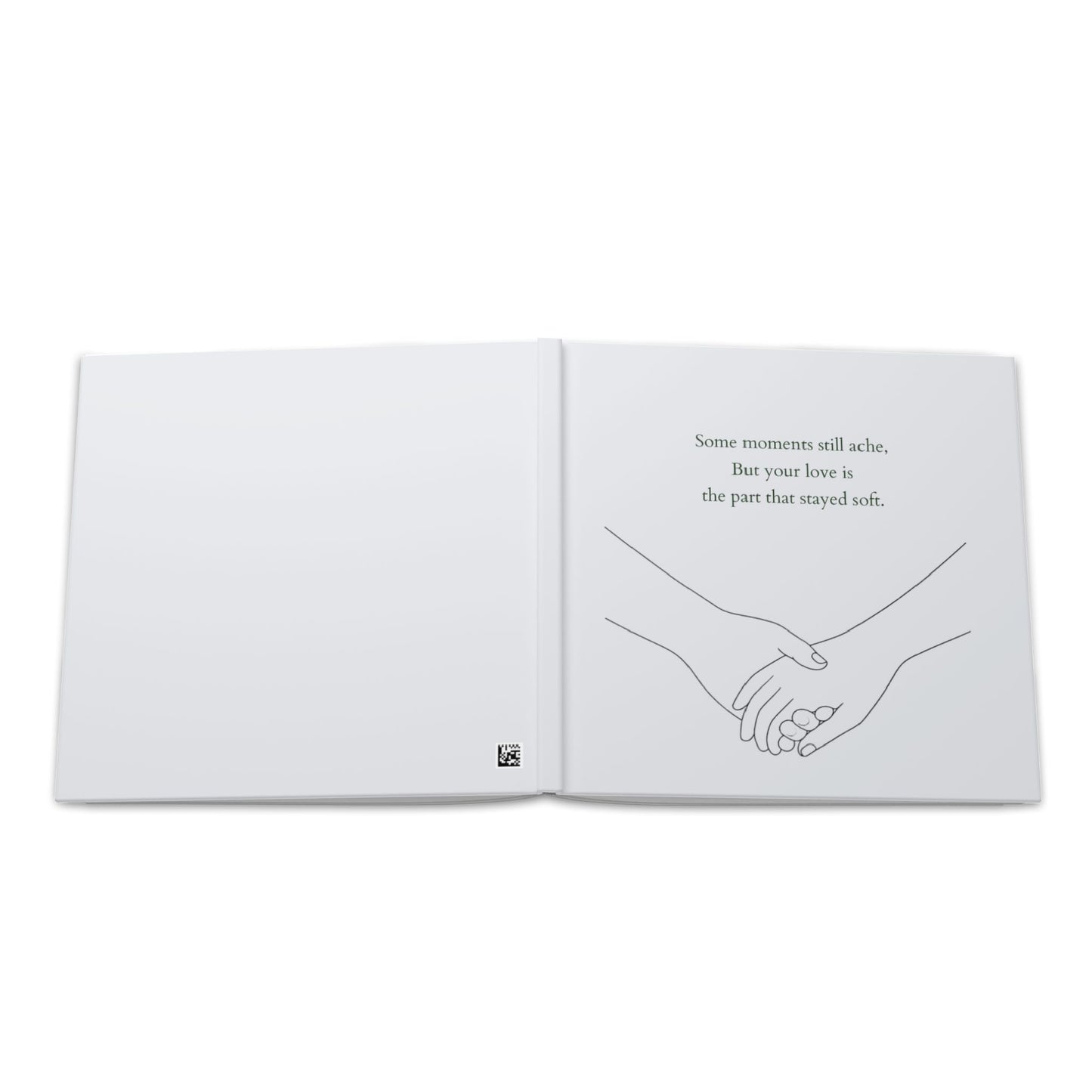 Grey Hardcover Photo Book — Some Moments Still Ache