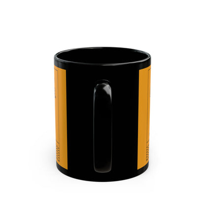 Yellow Full of Courage Lion Affirmation Mug